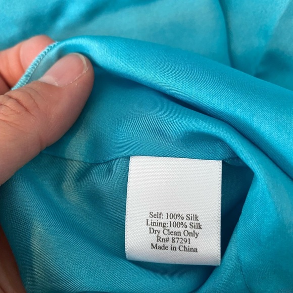 Vintage 90’s / Y2K Whitley Silk Dress, size Small - Picture 7 of 8